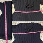 Cotton On  Navy Blue Eyelet Tie Front Romper Crochet Lace Trim S Photo 8