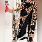 Simplee Apparel Simplee Black Size:XL Lace Up Halter Sequin Party Dress w/ side thigh High Split Photo 3