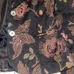 H&M  Black Floral Blazer Photo 4