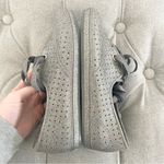 Melissa NWOT MEL by  silver glitter sneakers - sz 8 Photo 4
