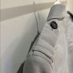 Helmut Lang  olive green cropped blazer Photo 4