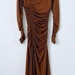 Mango Ruched Midi Dress Photo 2
