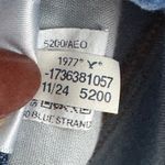 American Eagle Curvy Super High Rise Baggy Straight Jeans Womens 4 Short Strigid Photo 4