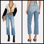 💕MOTHER SUPERIOR💕 The Rambler Ankle Jeans High Rise ~ Holy Melancholy 28 NWOT Blue Photo 3