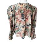 Chufy Cotton/Silk Puff Sleeve V Photo 5