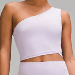 Lululemon  Align Asymmetrical Tank - Lilac Grey - Size 10 Photo 0