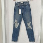 SLVRLAKE‎ Roxy High Rise Jean In After The Storm 23 NWT! Blue Photo 3