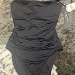 La Blanca NWT  One peice Black Swimsuit Size 8 Photo 0
