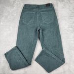 American Eagle Corduroy Green Mom Straight Jean Pants Size 4 Photo 9