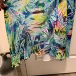 Milly NEW!  multi color asymmetrical bias maxi dress Photo 2