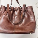 Patricia Nash  Leather Drawstring Witney Tote Distressed British Tan NWOT Purse Photo 11