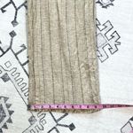 Anthropologie DREW x Striped Khaki Linen Blend Cropped Jumpsuit XS Photo 12