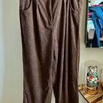 Halara Mid Rise Corduroy Casual Brown Pants Photo 1