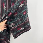 Ecote  Urban Outfitters Knit Open Front Cardigan Oversized XS/S Aztec Floral Boho Photo 3