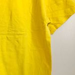 m&m Yellow Crewneck Short Sleeves Tee Shirt Large Photo 4
