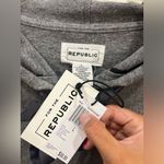 FOR THE REPUBLIC  NWT gray women’s hoodie- Size Large Photo 1