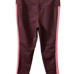 Tangerine  MAROON AND PINK COLOR BLOCK 7/8 LEGGINGS Photo 1