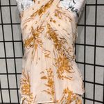 Joie Silk Print Fit Flare Skirt Set Top Halter A-line Low Back  Photo 4