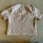  clothing Garage Sasha Seamless Scoop
Neck Tee in Gray Photo 4