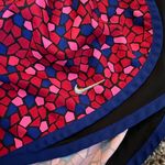 Nike Dri Fit Pink and Blue Pebble Print Logo Shorts Photo 3