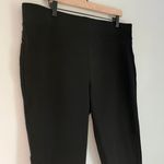 Loft NWT Women’s Seamed Ponte Leggings in Black Size XL Photo 5