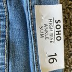Nicole Miller Soho High Rise Ankle Slim Jeans ā Size 16 Photo 7