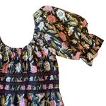 Saylor Allegra Floral Puff Sleeve Romper – Size Large 798J Photo 5