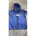 Nike Women Dri Fit Athletic Running Jacket Sz S Purple Hood Zip Up Drawstring Photo 6