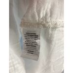 Caslon NWT  Woven V-Neck T-Shirt in Blue Cornflower Ombre Size Small Photo 3