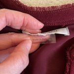 Gerard Darel  Lace Detail Shift‎ Dress Burgundy Size 40 (US 8) Photo 4