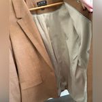 J.Crew  Willa Blazer Virgin Wool Blend Italian Fabric Size 16 Camel Classic Photo 11