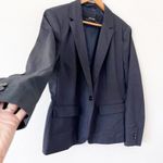 ZARA  One Button Blazer Jacket in Navy Photo 4