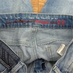 Desigual  Blue Embroidered Jean Shorts Photo 2