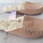 Pink Suede Slippers, Size 8 Photo 0