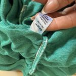 Michael Stars  Maternity Ruched Green Tee‎ Shirt Top One Size Women's Photo 6