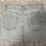 Garage  Light Wash Denim Skirt Photo 2