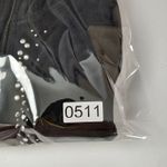 Catherines Y2K Velvet Zip Up Sweater Women 0X Glam Rhinestone Retro Monochrome Photo 10