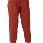 Joie  HADIYA Cargo Pocket Cropped Pants – Barrel Leg, Size 8, Arabian Spice Photo 0