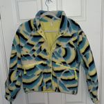FREE PEOPLE ROCKY RIDGE JACKET‎ BLUE RAINBOW COMBO Photo 4