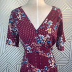 Band of Gypsies Samantha Floral Cutout Dress Photo 3
