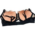 B.tempt'd b. tempt’d Lace Black Demi Cup Bra Size 34B Photo 1
