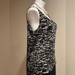 Chico's  Travelers Leopard Print Camisole Top -SZ 2 Good Condition Photo 15