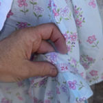 Women's Unbranded One Size Light Blue Pink Floral Nightgown Photo 5