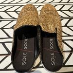 Sole Society  Belinda calf hair cheetah print sneaker mules size 9 Photo 2