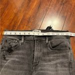 AGOLDE denim black grey Sophie Hi Rise Skinny Amplify distress Jeans size 29 Photo 14