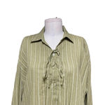 Free People  Under the Boardwalk‎ Top Moss Green Size Small Photo 2