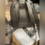Love moschino - Mini Backback | Gray W/ Gunmetal Hardware | Dustbag, Paperwork Photo 11