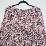Venus Pink Floral Print Blouse Size 2X Plus Size Floral Blouse Photo 5