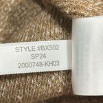 J.Crew  Sweater Shell with Buttons in Merino-Linen Blend Sz L Photo 6