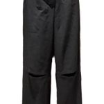 Princess Polly  Black Pants With Knee Holes Photo 0